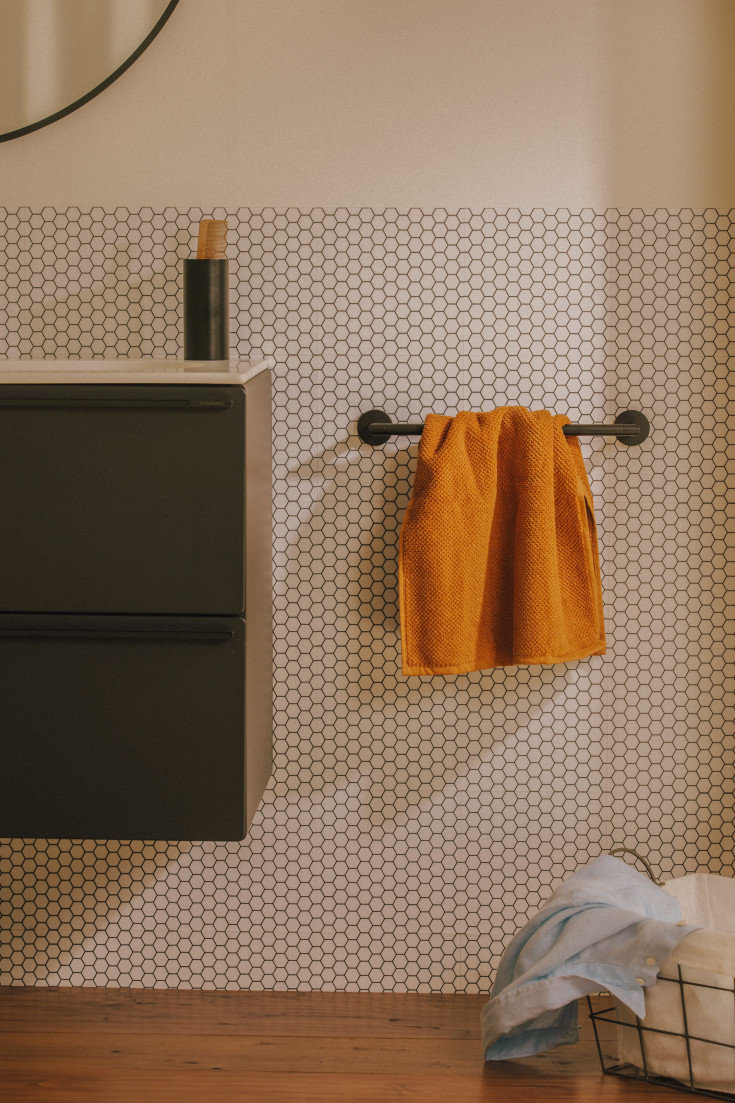 Cosmic Start handduskstÄng, 40 cm, svart