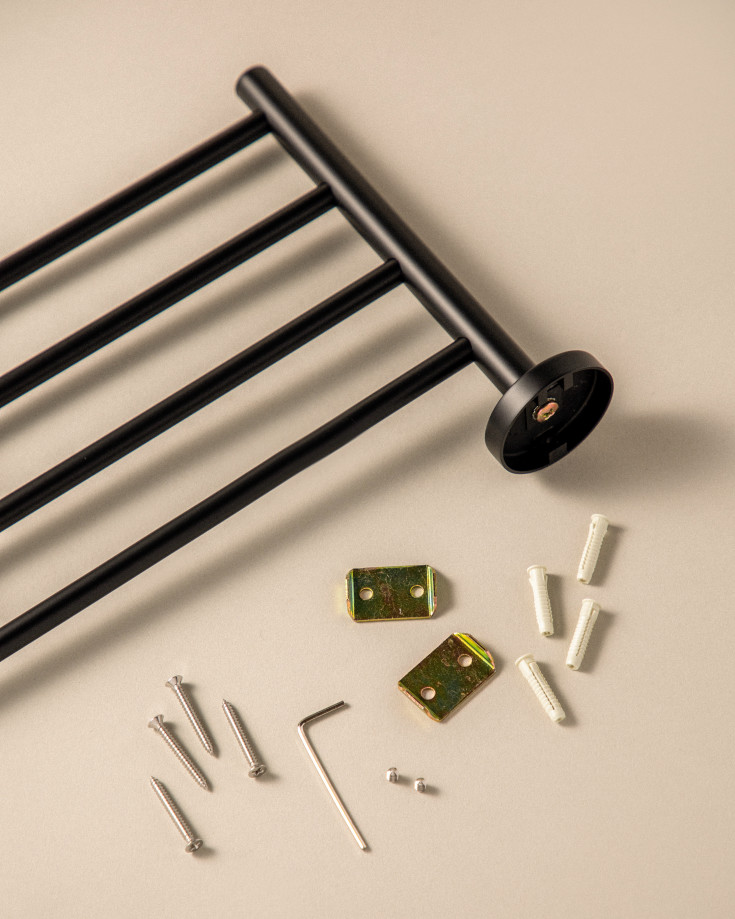 Cosmic hylde, 60x20 cm, mat sort