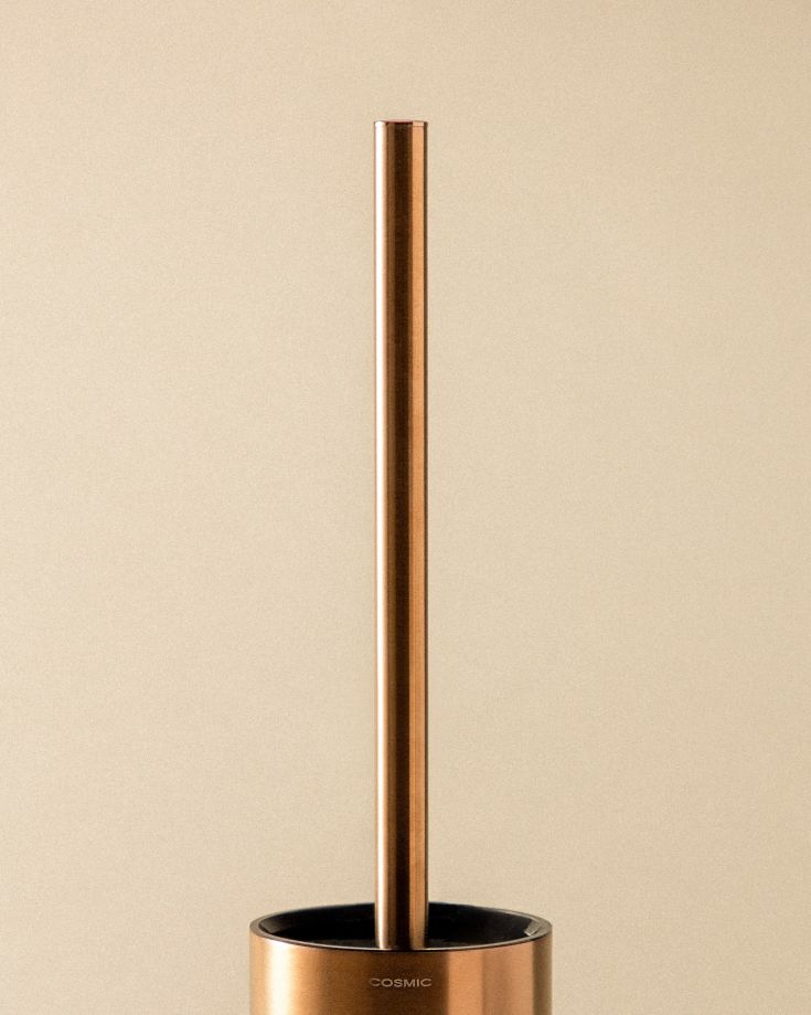 Cosmic Architect S+ toiletbørste, børstet kobber pvd