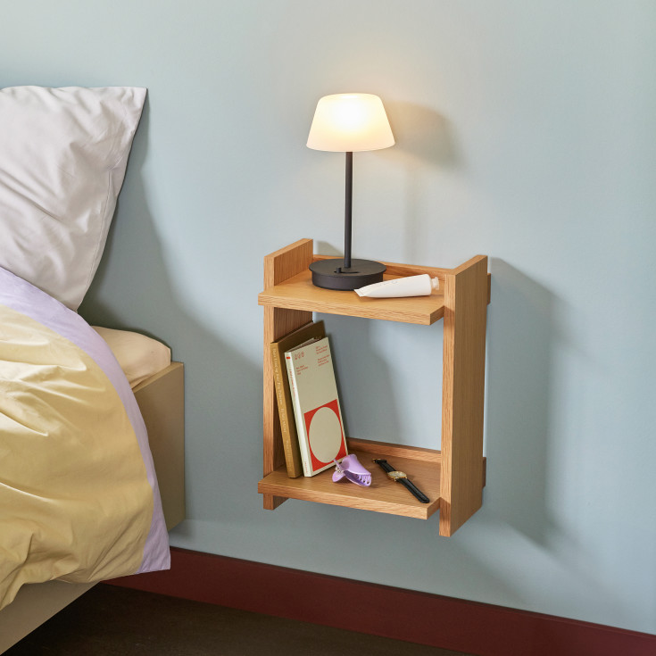 Hübsch Salon oppladbar bordlampe