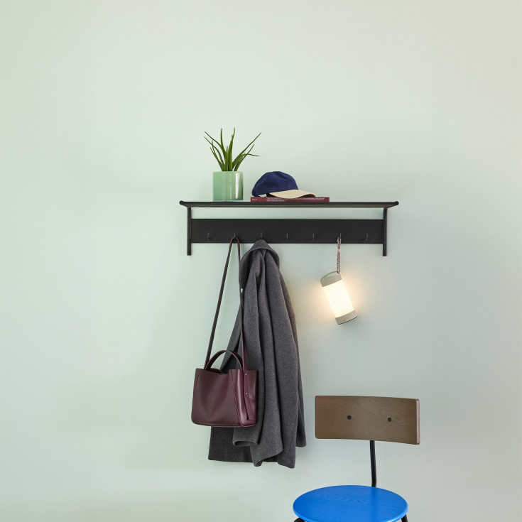 Hübsch Camp oppladbar lampe, beige