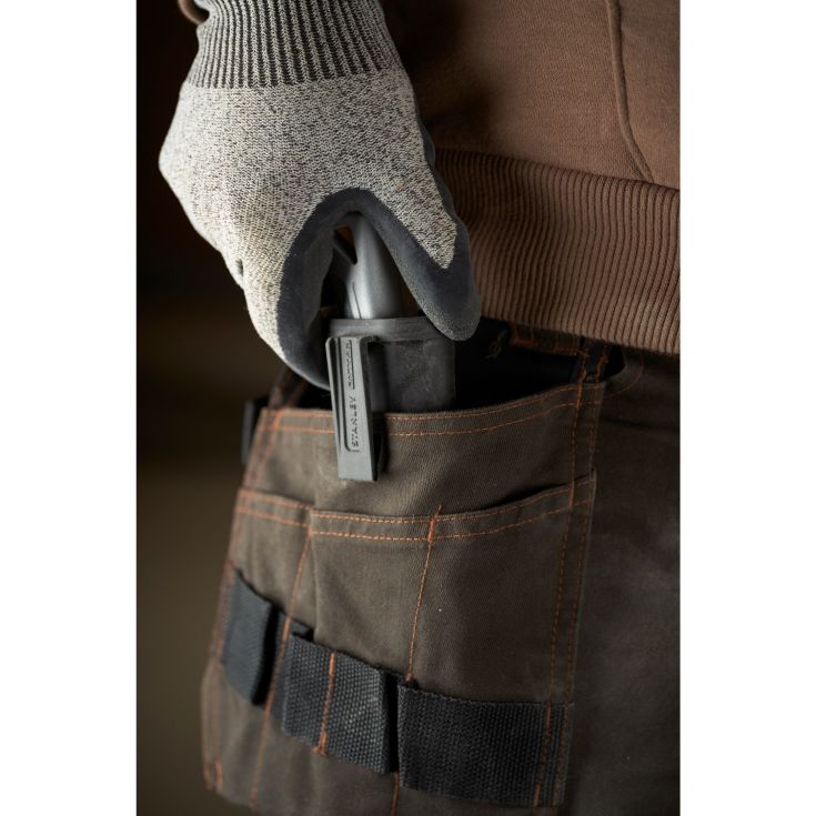 STANLEY FatMax trapez PROF kniv inkl. hylster, sølv