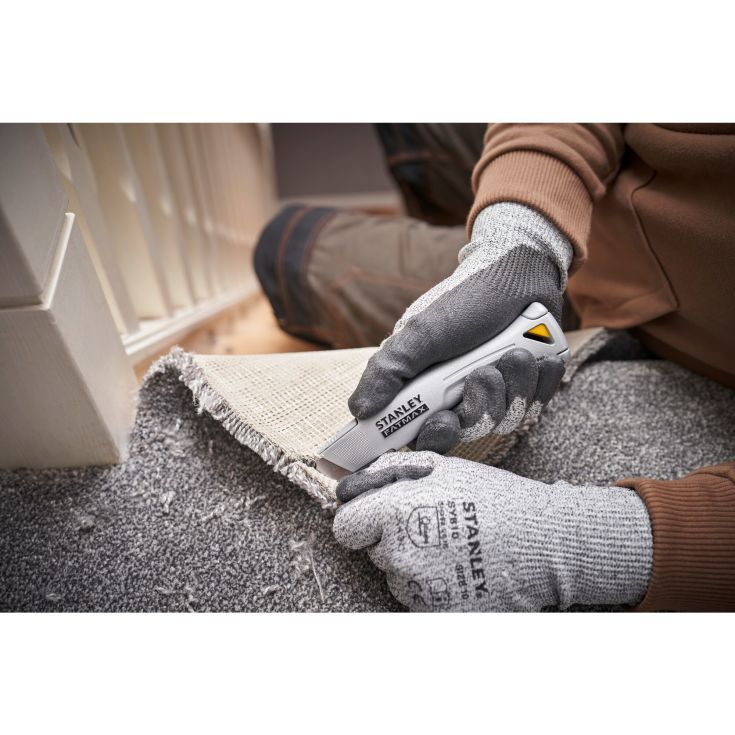 STANLEY FatMax trapez PROF kniv inkl. hylster, sølv