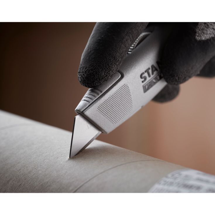 STANLEY FatMax trapez PROF kniv inkl. hylster, sølv