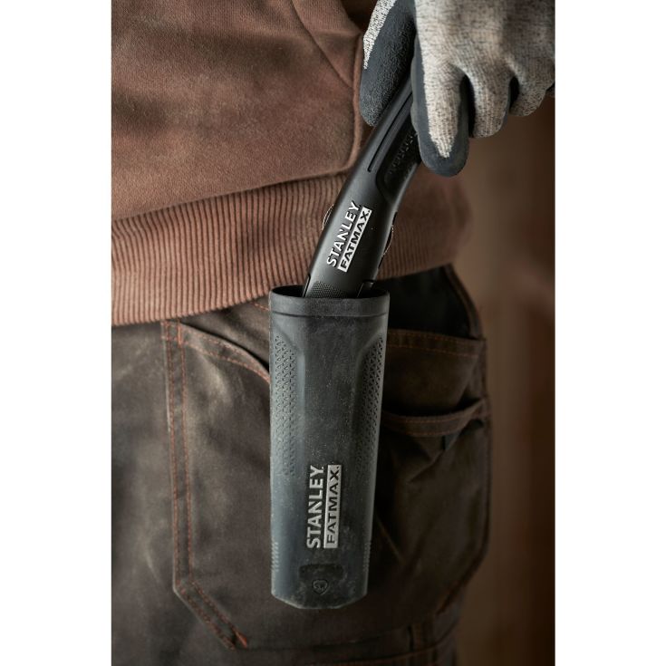 STANLEY FatMax trapez PROF kniv inkl. hylster, sort