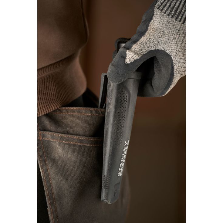 STANLEY FatMax trapez PROF kniv inkl. hylster, sort