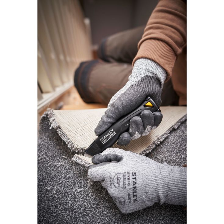 STANLEY FatMax trapez PROF kniv inkl. hylster, sort