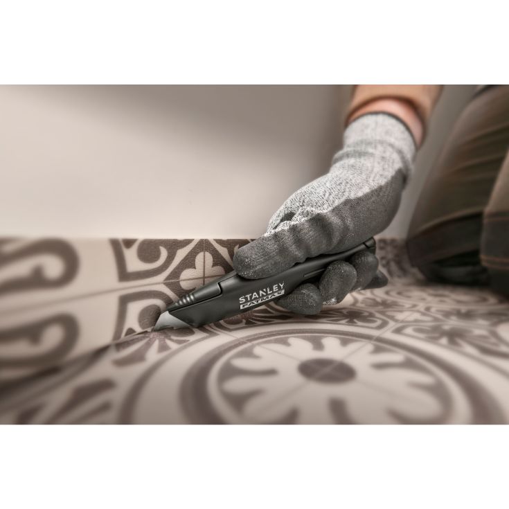 STANLEY FatMax trapez PROF kniv inkl. hylster, sort