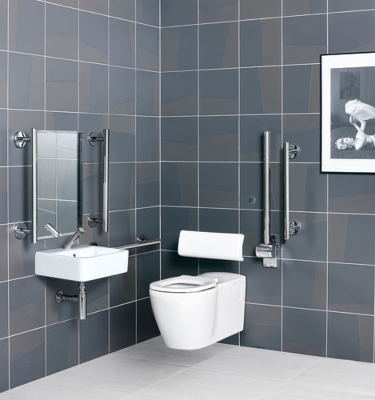 Ideal Standard Contour 21 toalettsete, uten lokk, hvit høyglans