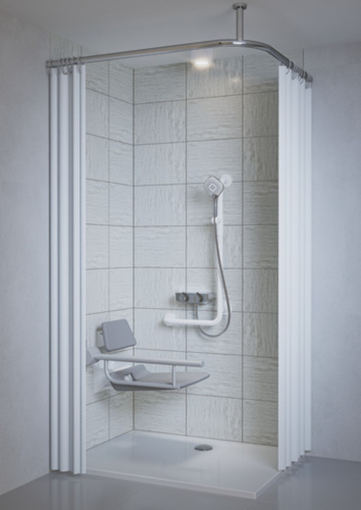 Ideal Standard Contour 21 armstøtte, grå