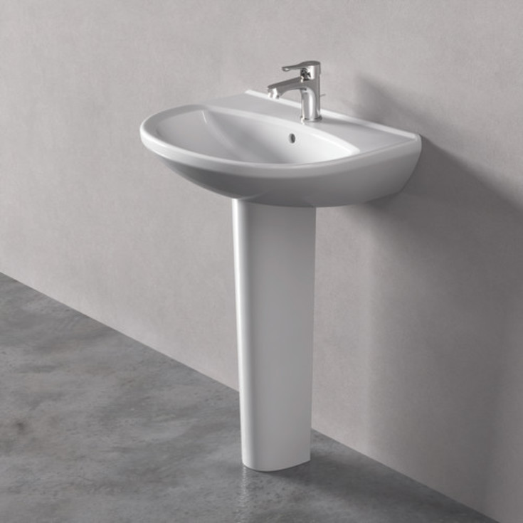 Ideal Standard Alpha håndvask, 59,5x46 cm, hvid