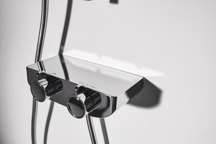 Ideal Standard OX THM brusesæt, vandbesparende,  krom