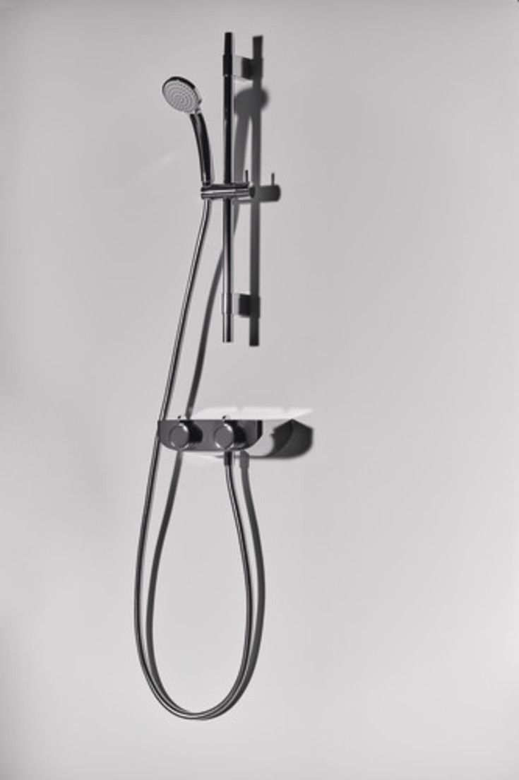 Ideal Standard OX THM brusesæt, vandbesparende,  krom