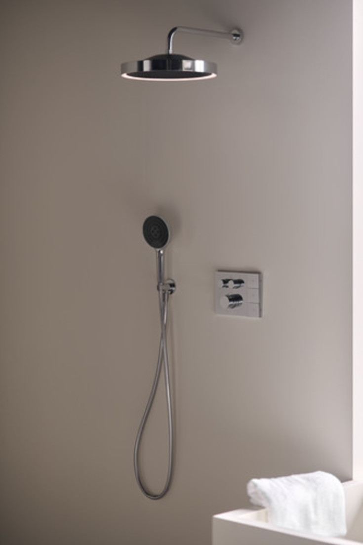 Ideal Standard Idealrain Solos takdusch, Ø33 cm, krom