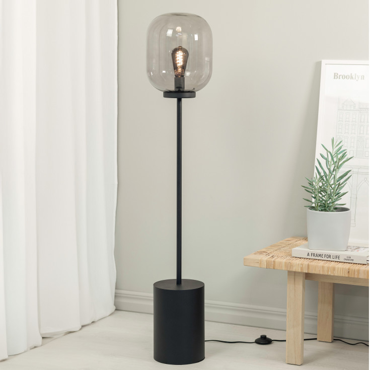 BROOKLYN Gulv 1L sort/røg