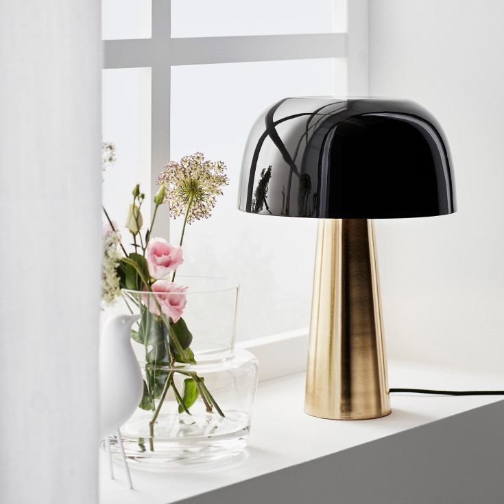 BLANCA Bord 1L bronze/sort