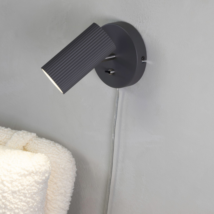 COSTILLA Væg 1L mørkegrå/satin nikkel