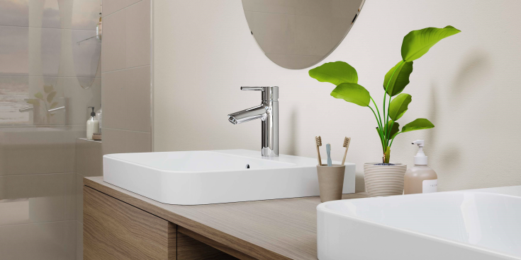 Oras Optima XL håndvaskarmatur, krom