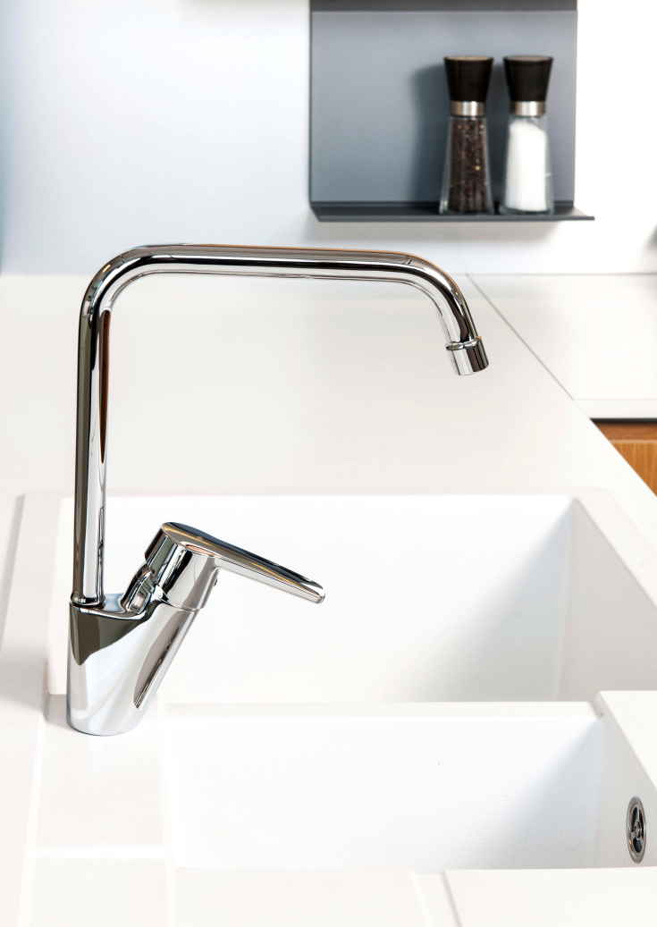 Oras Swea Eco kjøkkenarmatur, krom