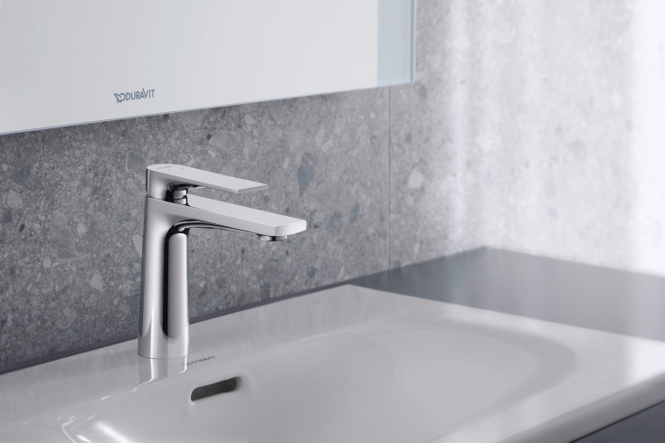 Duravit Tulum håndvaskarmatur medium, krom