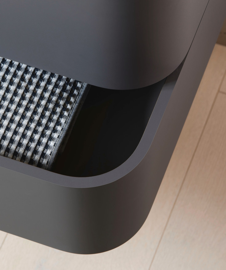 Duravit Happy D.2 møbelpakke, 97,5x49 cm, grafitt