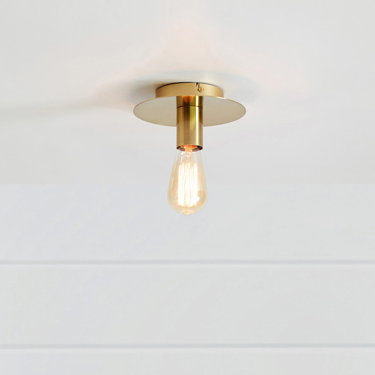 Markslöjd Piatto loftlampe, messing