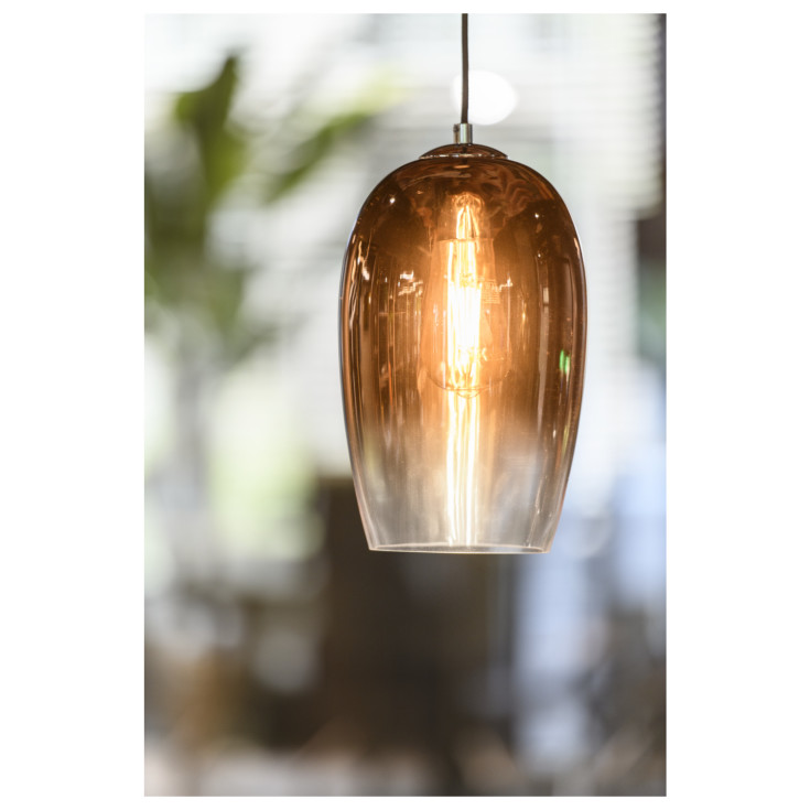 SLV Pantilo Oval pendellampa, koppar