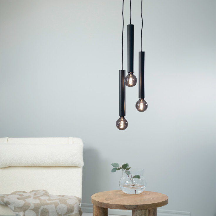 SENCILLO Pendel Rund 3L sort