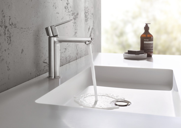 Grohe Lineare tvättställsblandare, krom