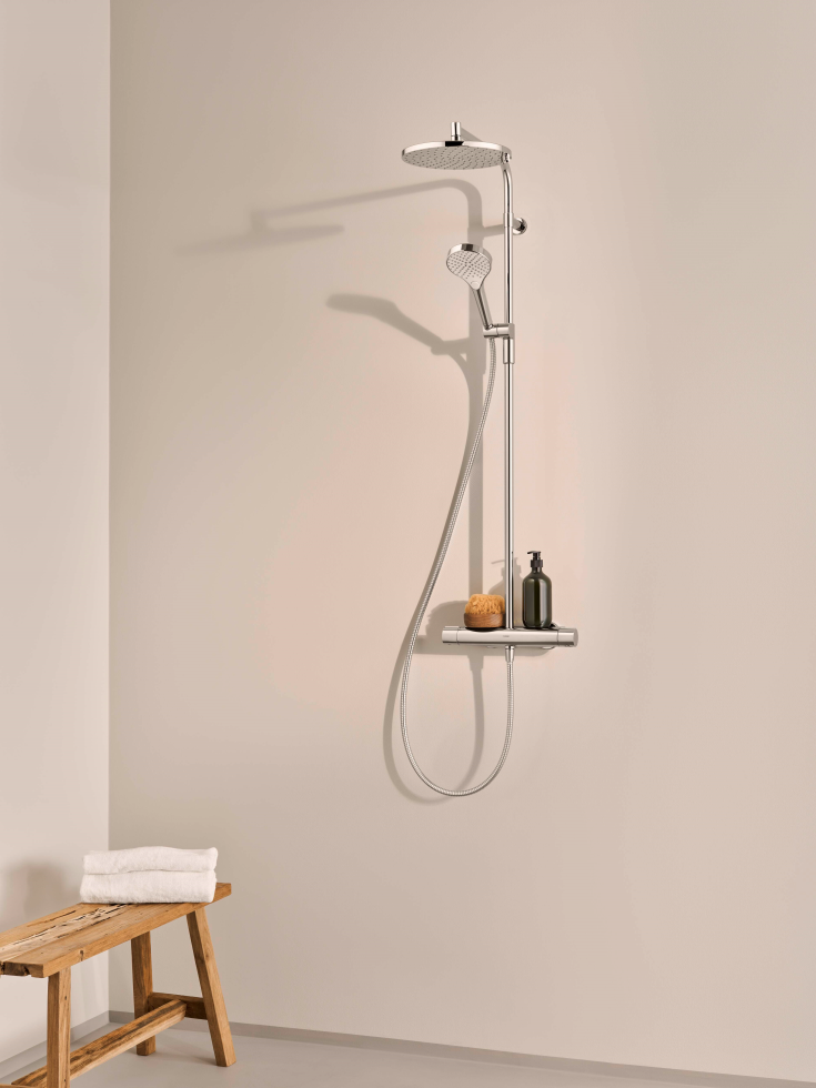 Oras Optima Style brusesæt, krom