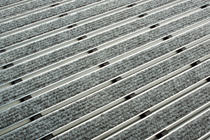 Aco Vario dörrmatta, med ram, inomhus, 75x50 cm, grå