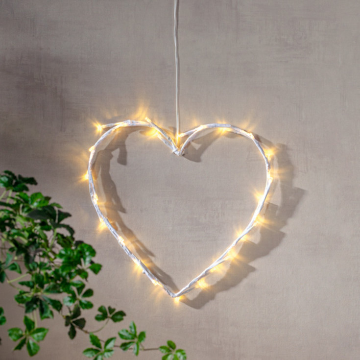 Star Trading Crispy hjerte med lys