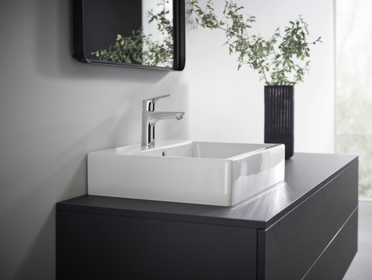 Hansgrohe Focus 100 tvättställsblandare, krom