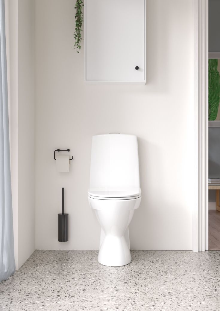 Ifö Sense Art väggskåp 45x70cm, blå