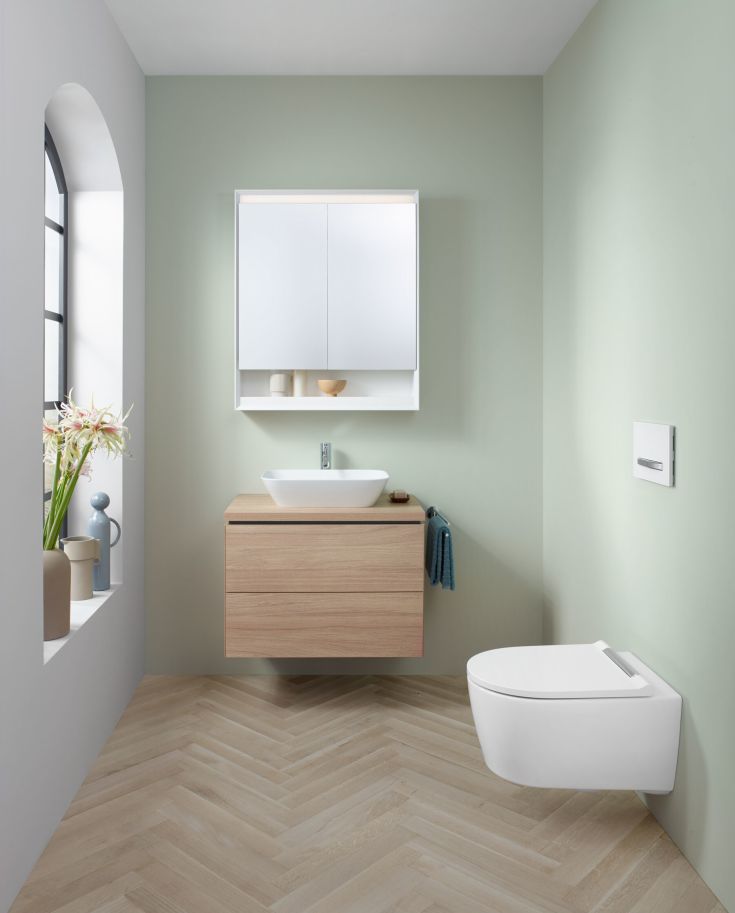 Geberit One underskap, 59,2x47 cm, eik