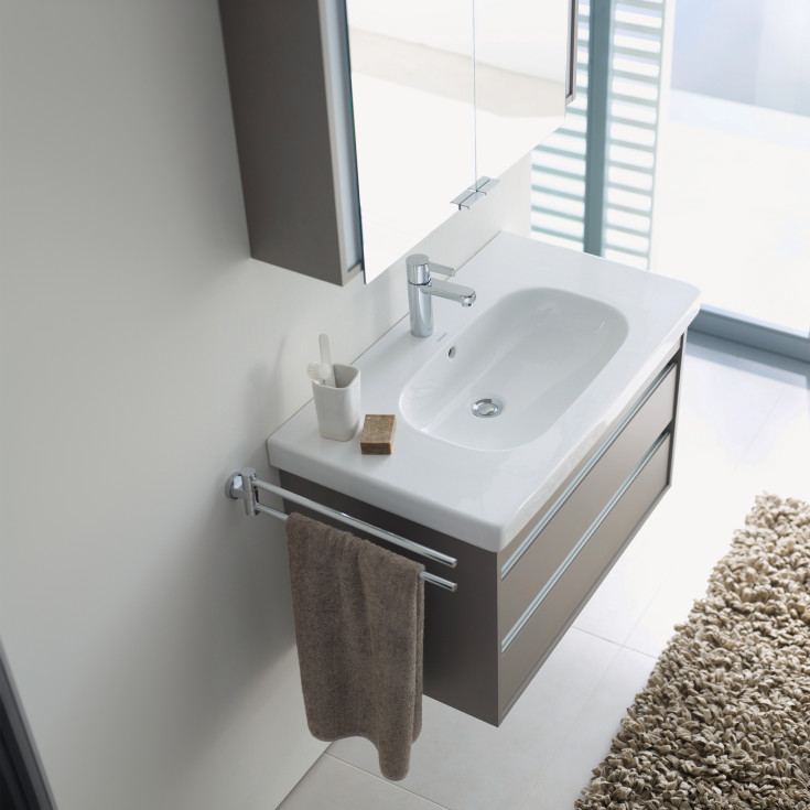 Duravit D-Code håndklestang, 44,5 cm, krom