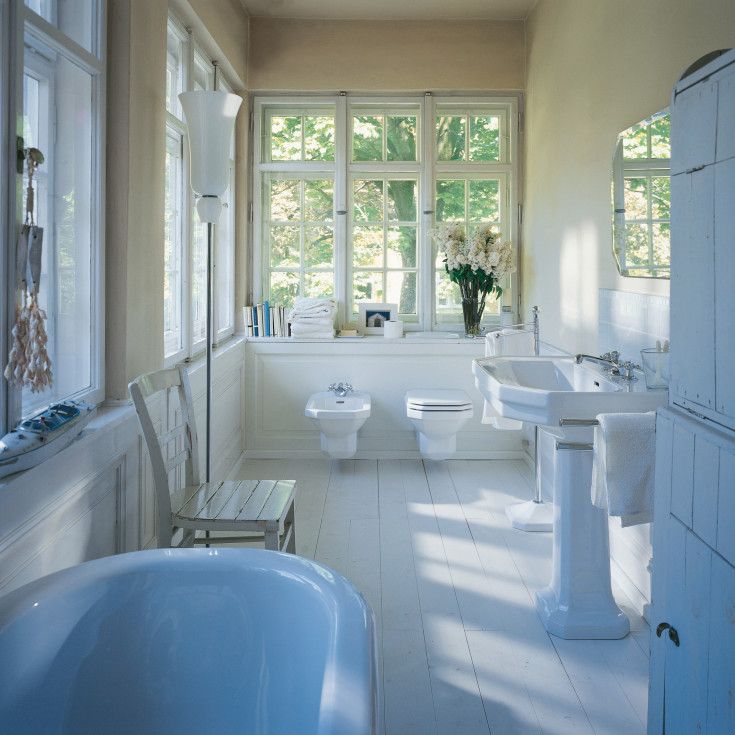 Duravit Serie 1930 servant, 70x50 cm, med wondergliss, hvit