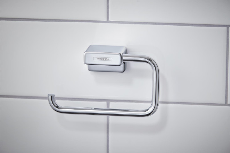 Hansgrohe AddStoris toiletrulleholder, krom