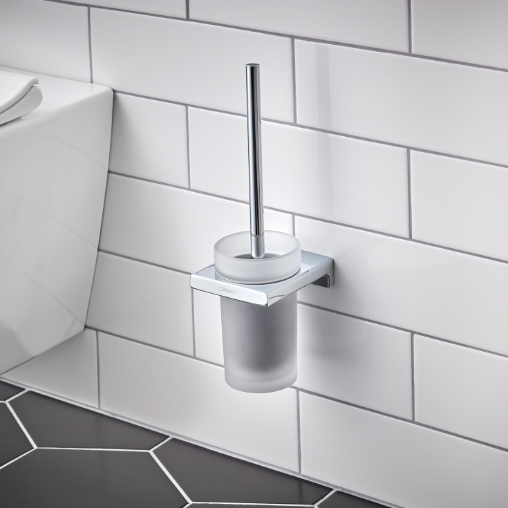 Hansgrohe AddStoris toalettborste, krom