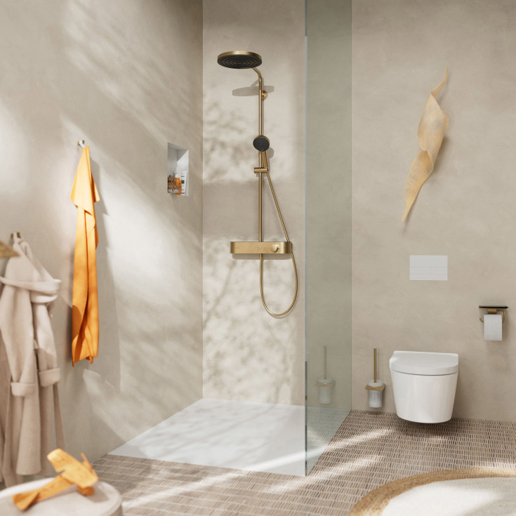 Hansgrohe Pulsify S dusjsett, vannbesparende, krom