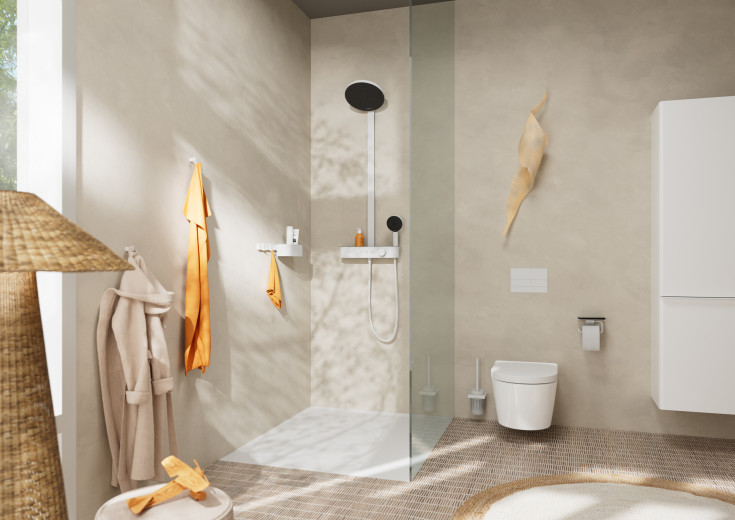 Hansgrohe Pulsify S duschset, matt vit