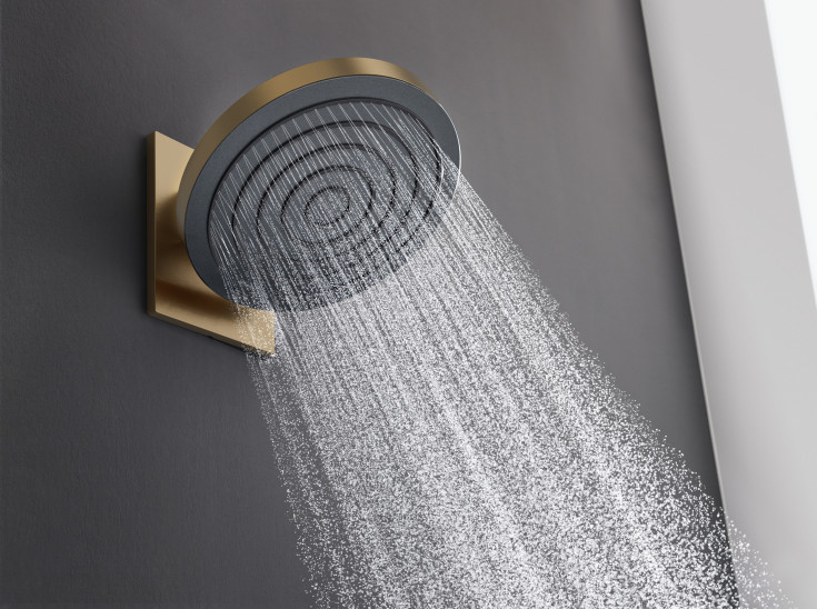 Hansgrohe Pulsify duscharm, 15,1 cm, borstad brons