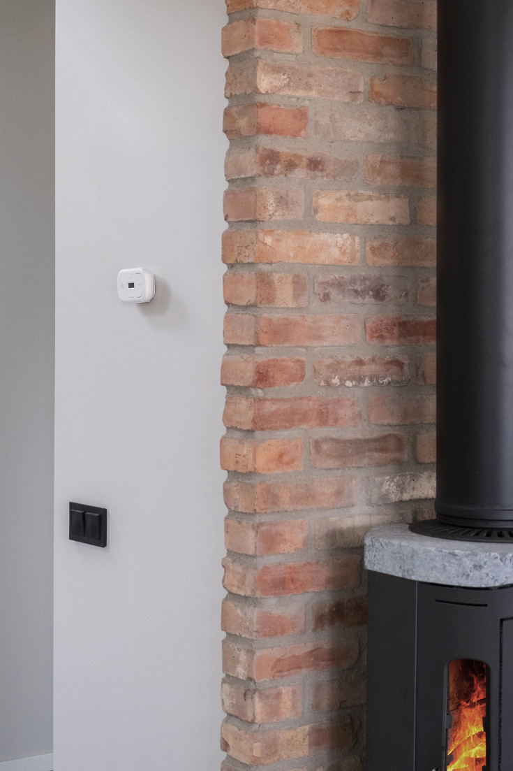 Housegard karbonmonoksidalarm med LCD-skjerm, CA108