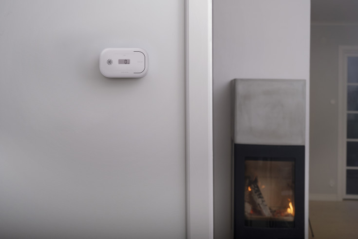 Housegard karbonmonoksidalarm med LCD-skjerm, CA108