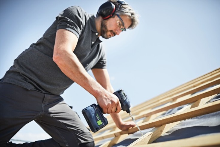 Festool TID 18 HPC 4,0 I-Set T18 kombipakke slagbor/skru