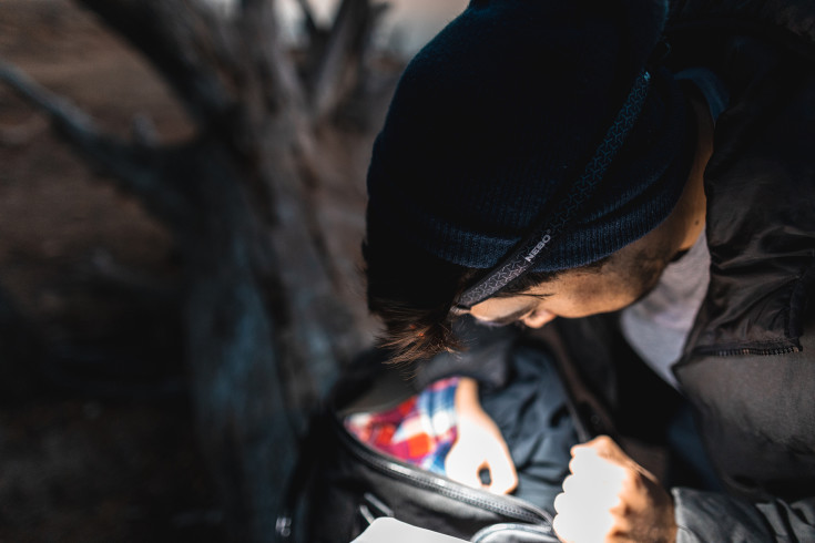 Nebo Einstein genopladelig pandelampe