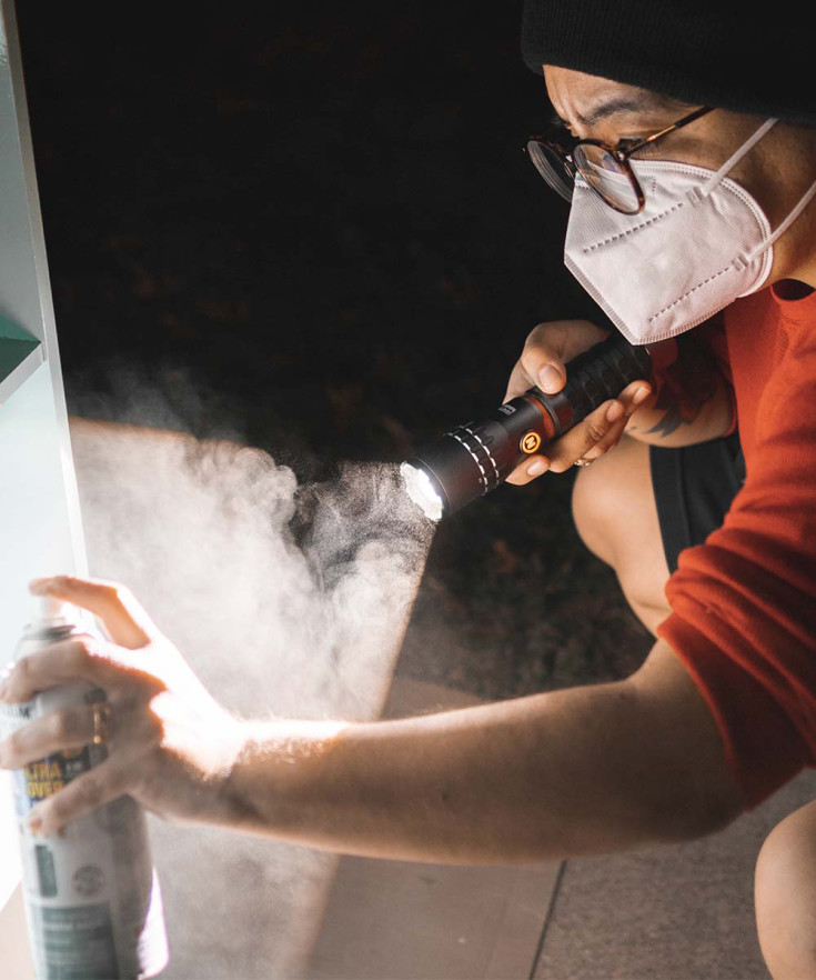 Nebo Slyde genopladelig lommelygte