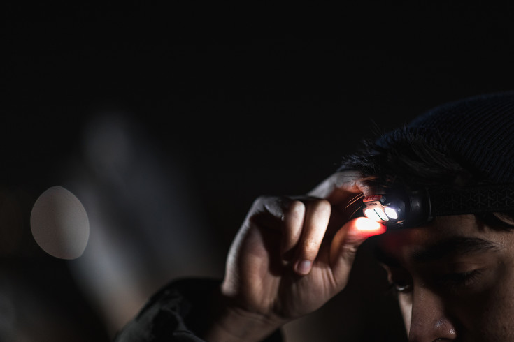 Nebo Einstein oppladdningsbar hodelykt