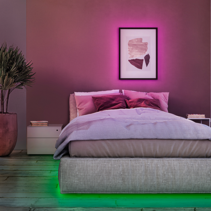 Ledvance Smart+ LED band, inomhus, 3,6W, RGB & tunable white, 1 meters förlängning, wifi