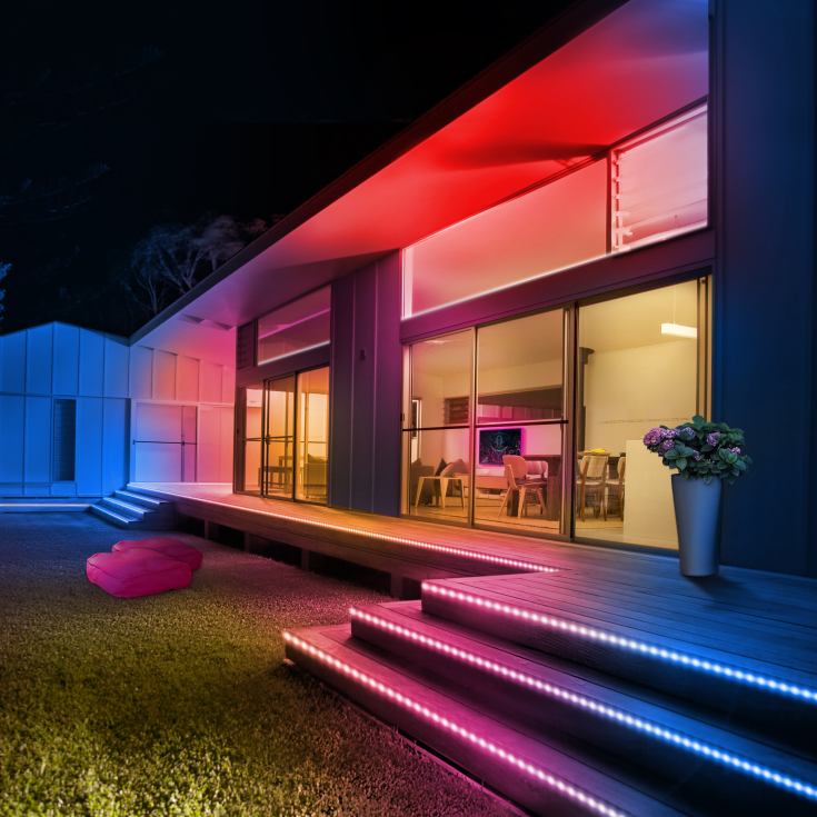 Ledvance Smart+ utendørs LED bånd, 12W, RGB & Tunable White, WiFi, 3 meter